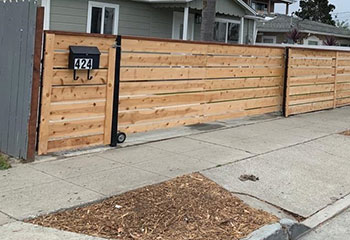 Wooden Gate Repair, Arlington